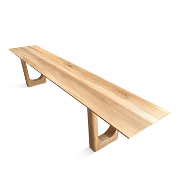 Banc de chêne Lilian