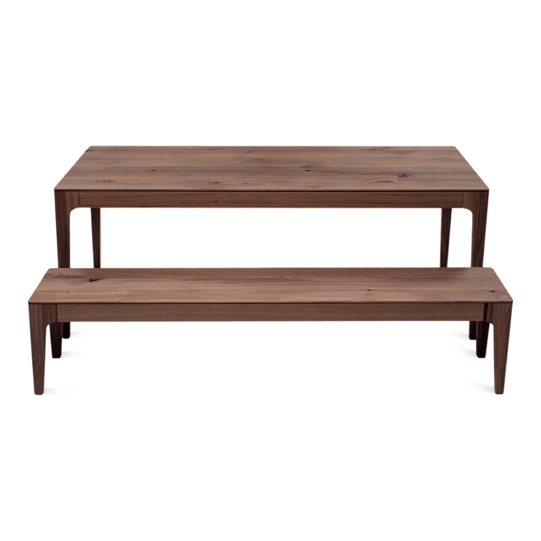 Table à manger extensible en chêne chocolat Cecilia | S10Home