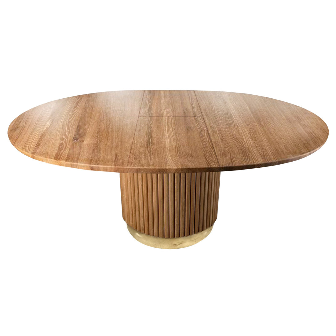 Table ronde de salle à manger en chêne Chiara |S10Home