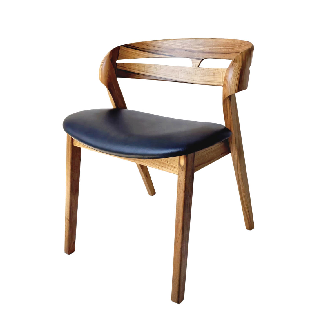 Chaise de salle à manger Creo Walnut par S10Home