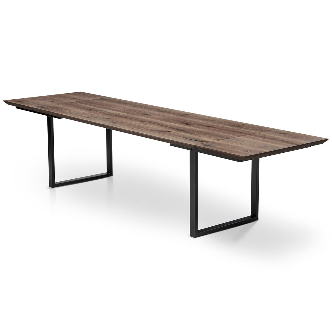 Table à manger extensible Eva en noyer chocolat | S10Home
