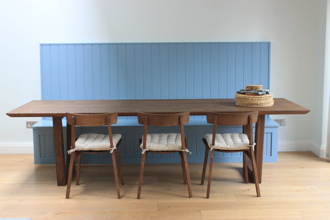 Table de salle à manger extensible Lilian en chêne massif | S10Home