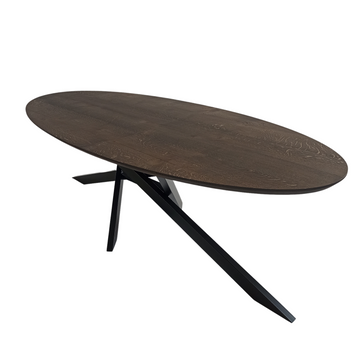 Table à manger ovale en chêne | Bois massif | S10Home