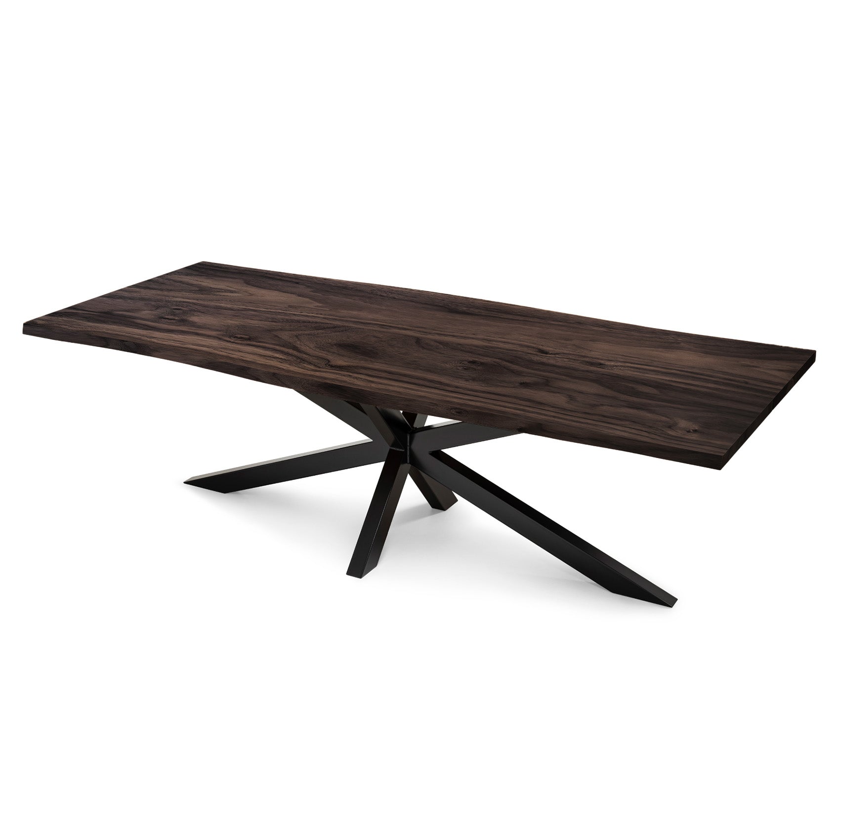 Julia Extendable Walnut Dining Table Spider Leg | S10Home