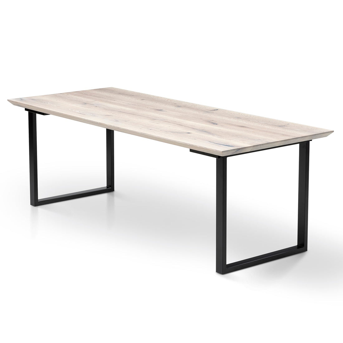 Table à manger extensible Eva en chêne coton | Bois massif | S10Home