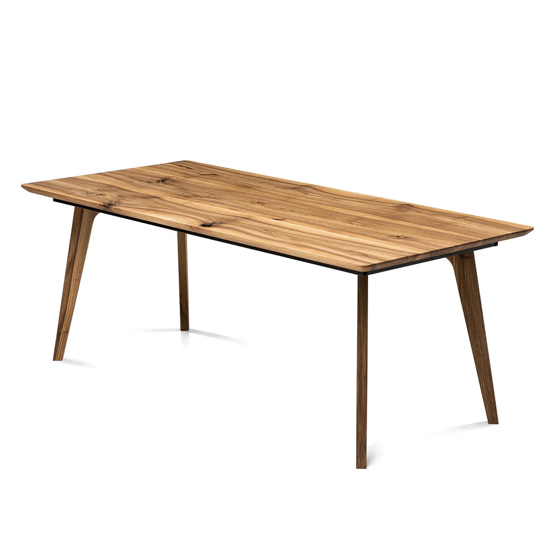 Aurora Table à manger extensible en noyer | Bois massif |S10Home
