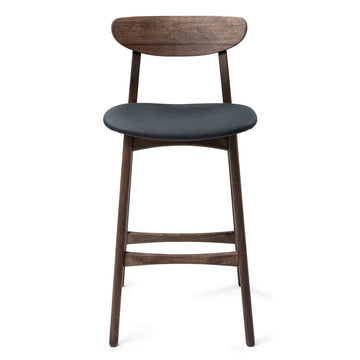 Tabouret de bar en noyer Eva | S10Home
