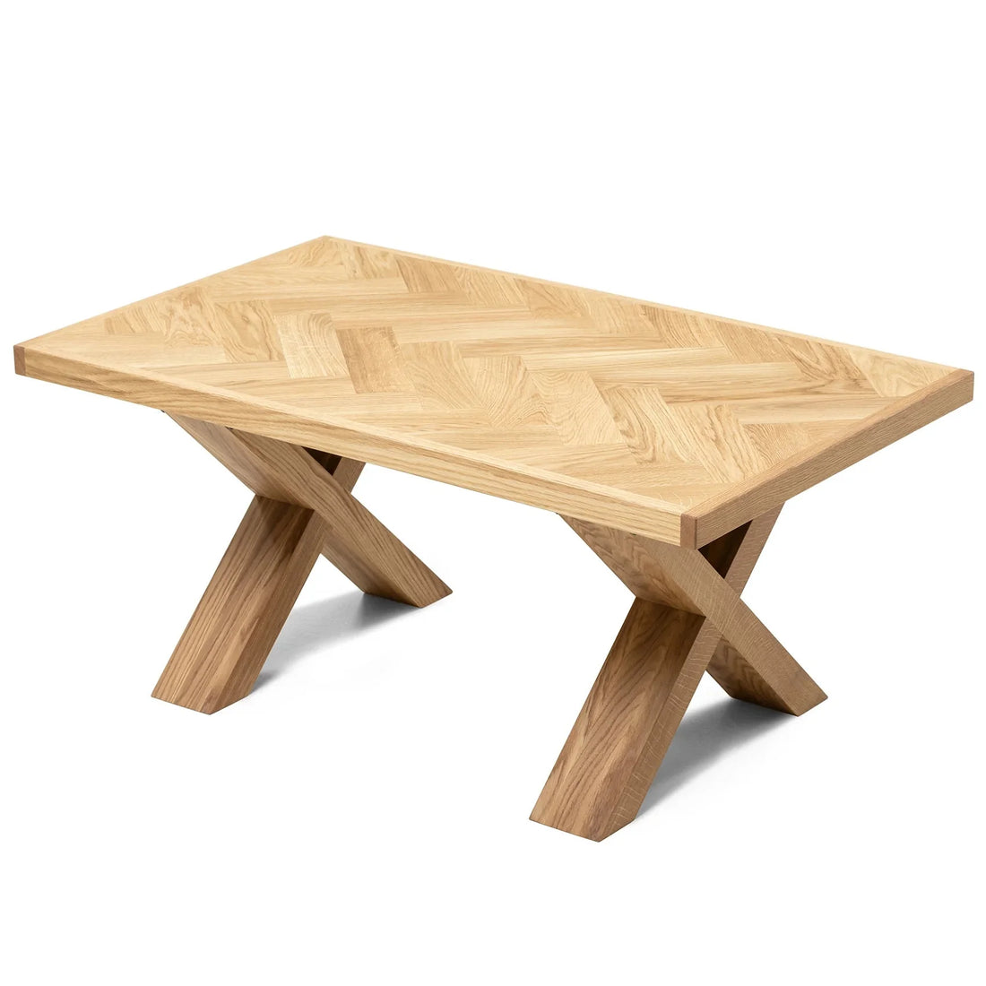 Table basse en chêne chevron | Bois massif | S10Home