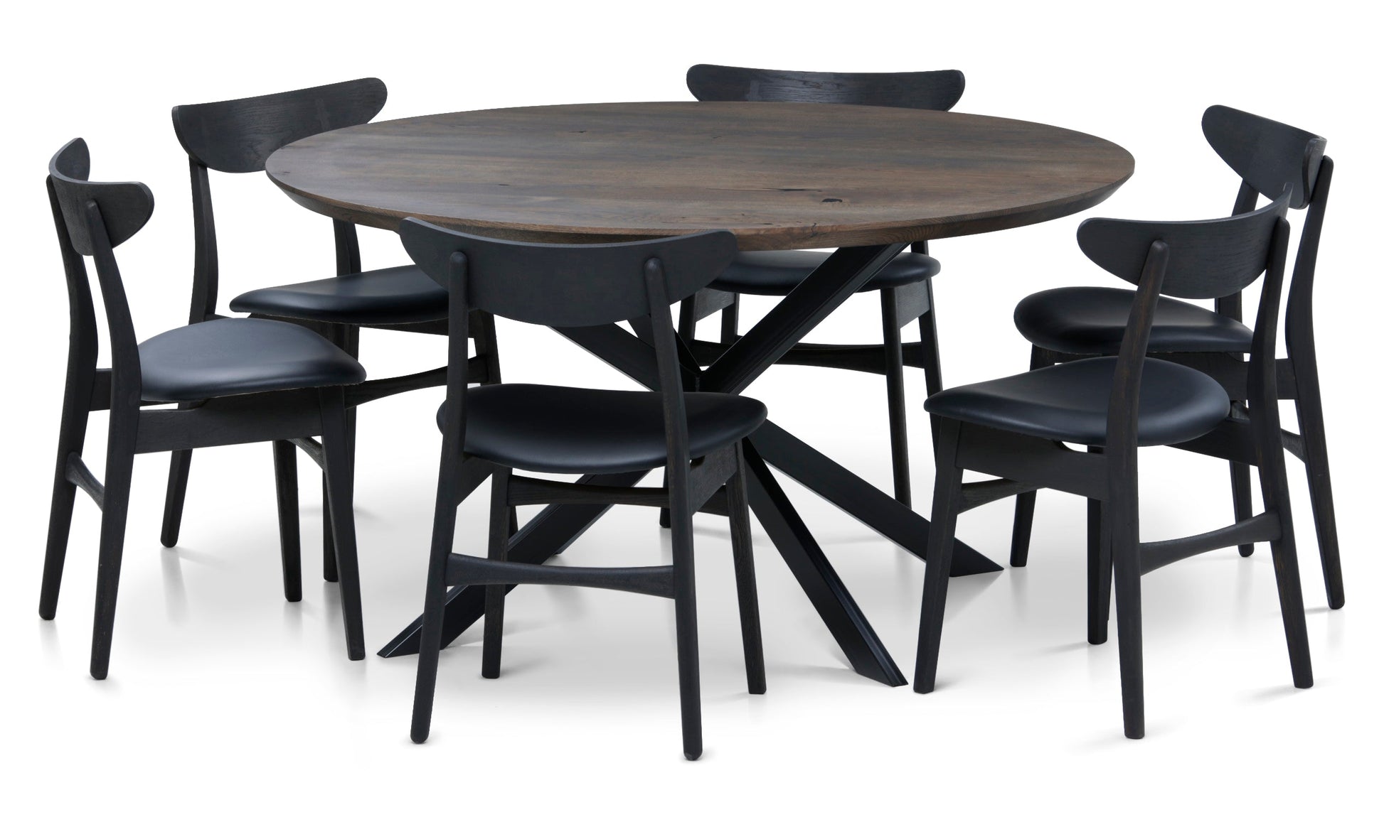 Beatrice Extendable Dark Walnut Dining Table | S10Home