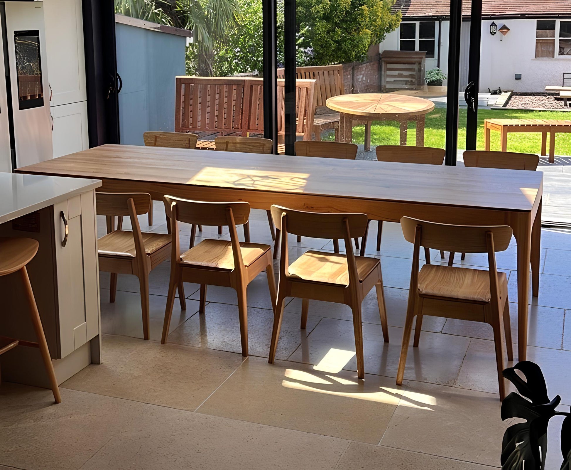 Chaise de salle à manger en noyer Cecilia | S10Home