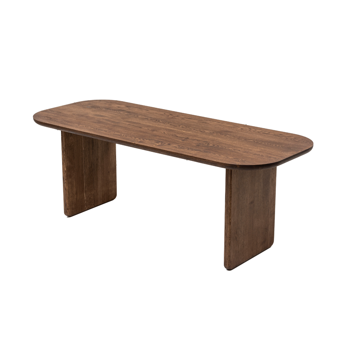 Heba Table à manger en Chêne Foncé Dark Oak - 140 x 80 cm / 5 places 160 x 80 cm / 6 places 180 x 90 cm / 7 places 200 x 100 cm / 8 places 220 x 100 cm / 9 places 240 x 100 cm / 10 places 300 x 100 cm / 12 places Taille sur mesure - écrivez-nous à contact@s10home.com par S10Home