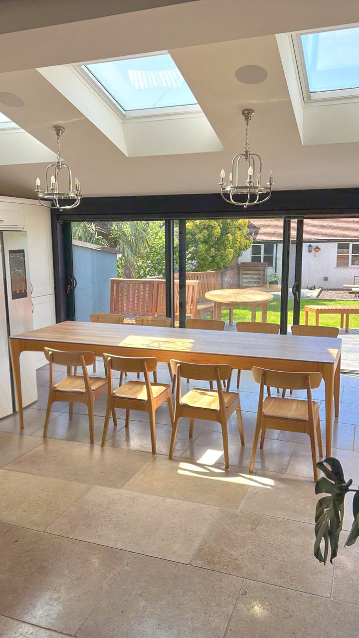 Table à manger en chêne extensible Cecilia | S10Home